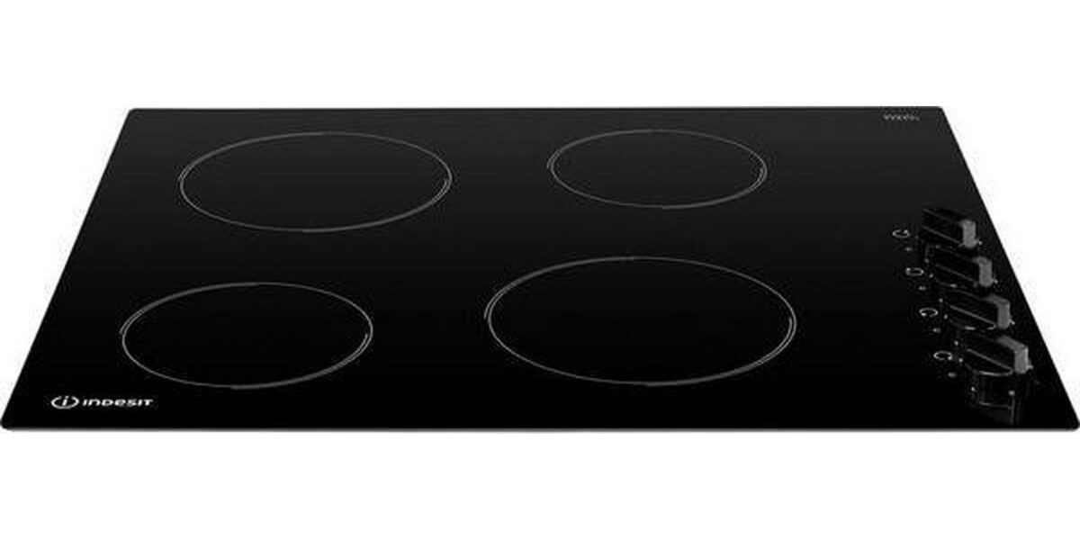 INDESIT RI 860 C Electric 58 cm Ceramic Hob - Black - Image 4