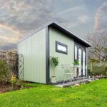 Installed Green Retreats Basebox Garden Room 4.2m x 3m - Image 2