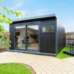 Installed Green Retreats Basebox Garden Room 4.2m x 3.6m - Image 2