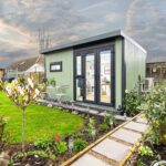 Installed Green Retreats Basebox Garden Room 4.2m x 3m - Image 4