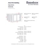 Installed Green Retreats Basebox Garden Room 3.6m x 3.6m - Image 6