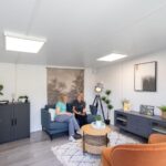 Installed Green Retreats Basebox Garden Room 4.2m x 3.6m - Image 3