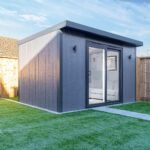 Installed Green Retreats Basebox Garden Room 3.6m x 2.4m - Image 4
