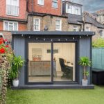 Installed Green Retreats Basebox Garden Room 3.6m x 2.4m - Image 2