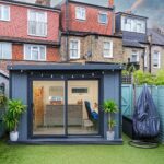 Installed Green Retreats Basebox Garden Room 2.4m x 2.4m - Image 2