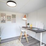 Installed Green Retreats Basebox Garden Room 3.6m x 2.4m - Image 5