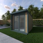 Installed Green Retreats Basebox Plus Garden Room 2.4m x 3m - Image 2