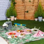 Insulated Cool Bag Lunch Picnic BBQ Cool Bag Shoulder Strap 24 x 27cm Grey - Image 7