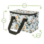 Insulated Lunch Bag Work Picnic Cooler Cool Tote Bag Men Women Posh Pooch - Image 3