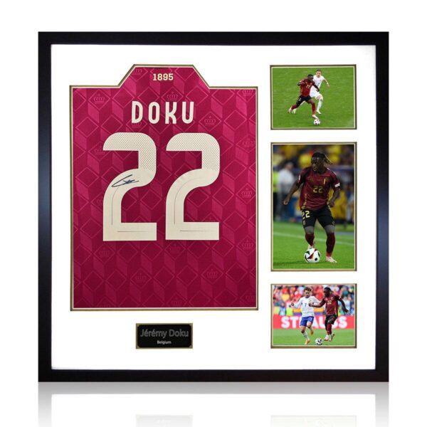 Jeremy Doku Signed B 0df25f7c715236fd1278124e6144523c