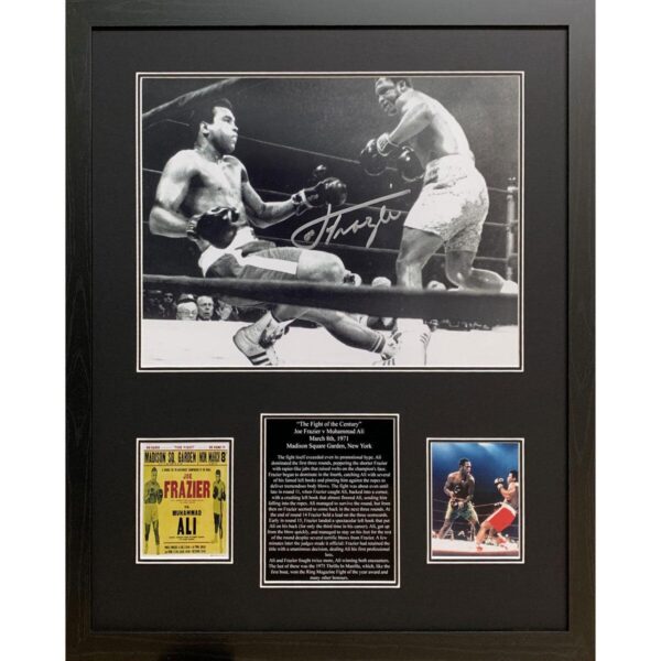 Joe Frazier Signed F 2d4934faa861056c8270a15150214661