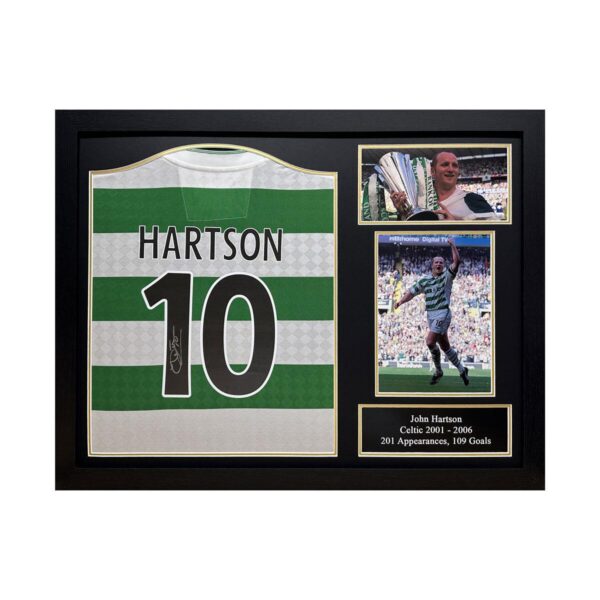 John Hartson Signed 68cbed014a5f05cafb05cc263c150b27