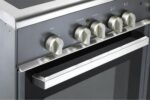 KENWOOD CK418SL 90 cm Electric Ceramic Range Cooker - Slate Grey and Chrome - Image 4