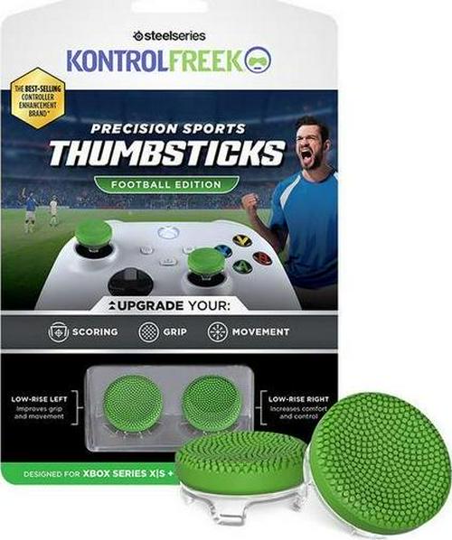 KONTROL FREEK Sports Green Thumbsticks - Football Edition for Xbox