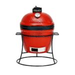 Kamado Joe Junior 13.5 (34cm) Ceramic Charcoal Barbecue Grill + Cover - Image 7