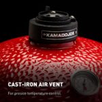 Kamado Joe Junior 13.5 (34cm) Ceramic Charcoal Barbecue Grill + Cover - Image 4