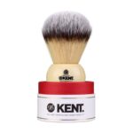 Kent Extra Large Synthetic Shaving Brush, Ivory White - Image 3