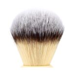 Kent Extra Large Synthetic Shaving Brush, Ivory White - Image 6