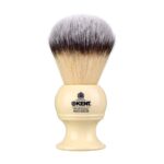 Kent Extra Large Synthetic Shaving Brush, Ivory White - Image 2