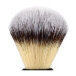 Kent Medium Synthetic Shaving Brush, Black - Image 6