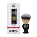 Kent Medium Synthetic Shaving Brush, Black - Image 5