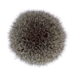 Kent Medium Synthetic Shaving Brush, Black - Image 7