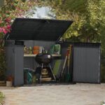 Keter Cortina Mega Store 6ft 3 x 3ft 7 (1.9 x 1.1m) Horizontal 2,020 Litre Storage Shed - Image 8