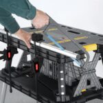 Keter Folding Worktable with Clamps - Image 3
