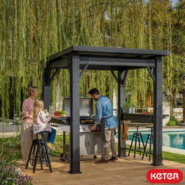 Keter Grill Gazebo 8 93c0f96cb9db5829f17eb399be17fe96