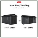 Keter Newton Plus 15ft 6  x 7ft 5  (4.7 x 2.3m) Storage Shed in 2 Configurations - Image 4
