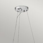 Kichler Crystal Skye 6 Light Chandelier 43cm - Image 6