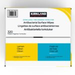 Kirkland Signature Antibacterial Surface Wipes, 4 x 80 Wipes (320 Sheets) - Image 3