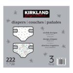 Kirkland Signature Nappies, Size 3, 222 Pack - Image 3