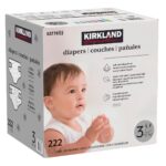 Kirkland Signature Nappies, Size 3, 222 Pack - Image 2
