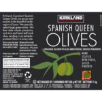 Kirkland Signature Spanish Queen Pimiento Stuffed Olives, 595g - Image 3