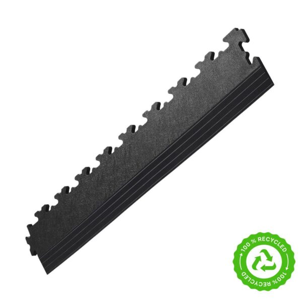 Klikflor RX500 7mm Recycled Garage Floor Ramp (90 x 497 x 7mm) 1 Ramp in Black or Graphite