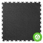 Klikflor RX500 7mm Recycled Garage Floor Bundle (495 x 495 x 7mm) - 52 Tiles and 5 Ramps in Black and Graphite 13m - Image 2