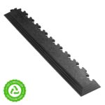 Klikflor RX500 7mm Recycled Garage Floor Corner Ramp (90 x 585 x 7mm) 1 Corner in Black or Graphite