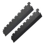 Klikflor X500 5mm Garage Floor Ramp (90 x 495 x 5mm) 1 Ramp in Black or Graphite
