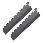 Klikflor X500 5mm Garage Floor Ramp (90 x 495 x 5mm) 1 Ramp in Black or Graphite - Image 2