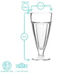 Knickerbocker Glory Dessert Sundae Ice Cream Glasses - 350ml x8 - Image 3