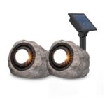 Koda Solar LED Rock Spotlights, 2 Pack