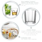 LAV 12 Piece Aras Glassware Set Highball Whisky Water Tumbler Glasses Clear - Image 2