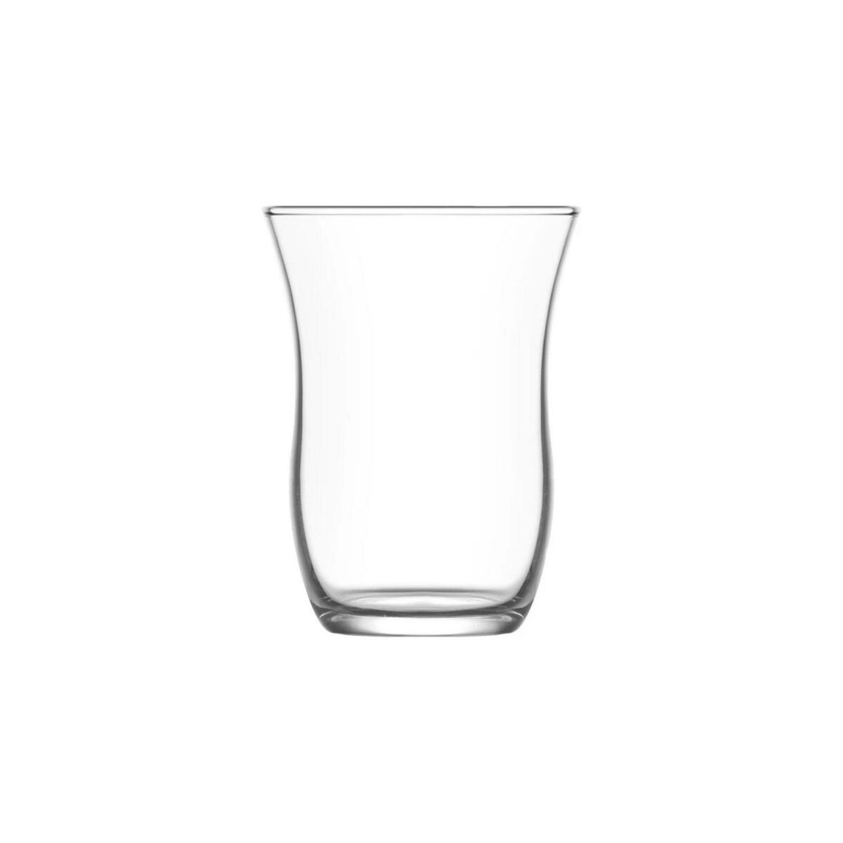 LAV 12 Piece Harman Turkish Tea Glasses and Saucers Set Glass Coffee Teacups 95ml - Image 4