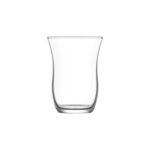 LAV 12 Piece Harman Turkish Tea Glasses and Saucers Set Glass Coffee Teacups 95ml - Image 4