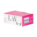 LAV 12x Adora Shot Glasses Contemporary Glass Shooter Tumblers 80ml Clear - Image 7