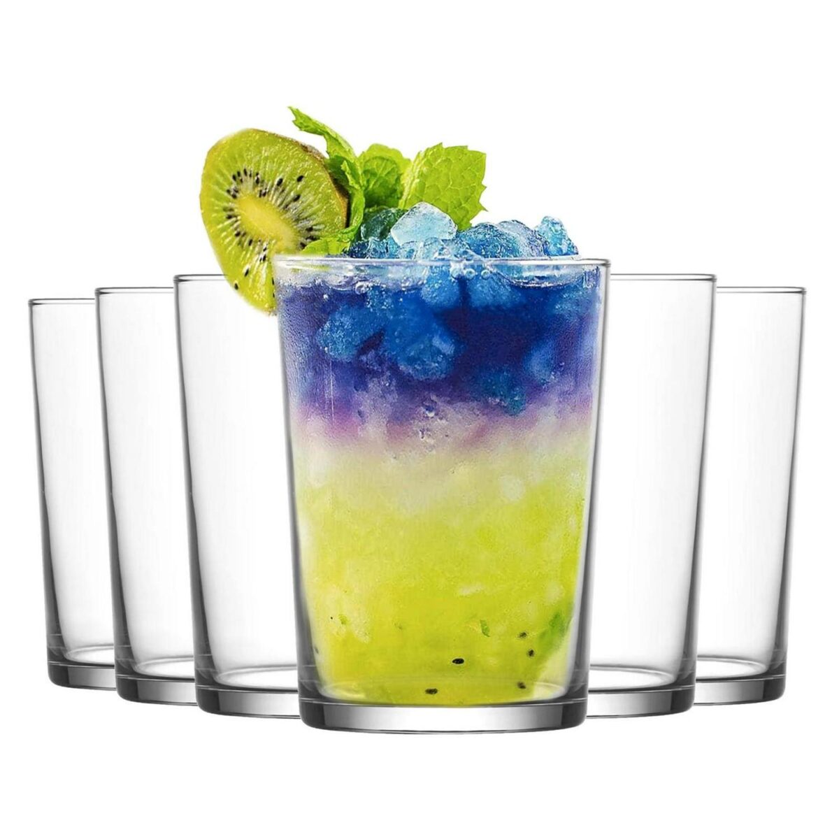 LAV 12x Bodega Highball Glasses Water Juice Cocktail Tumblers 520ml Clear - Image 1