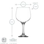 LAV 12x Combinato Gin Glasses Spanish Copa da Balon Cocktail Goblets 730ml - Image 3