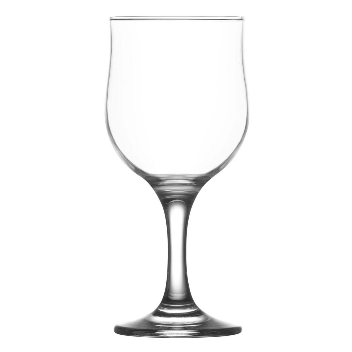 LAV 12x Nevakar Wine Glasses Vintage Stemware Goblets 320ml Clear - Image 4