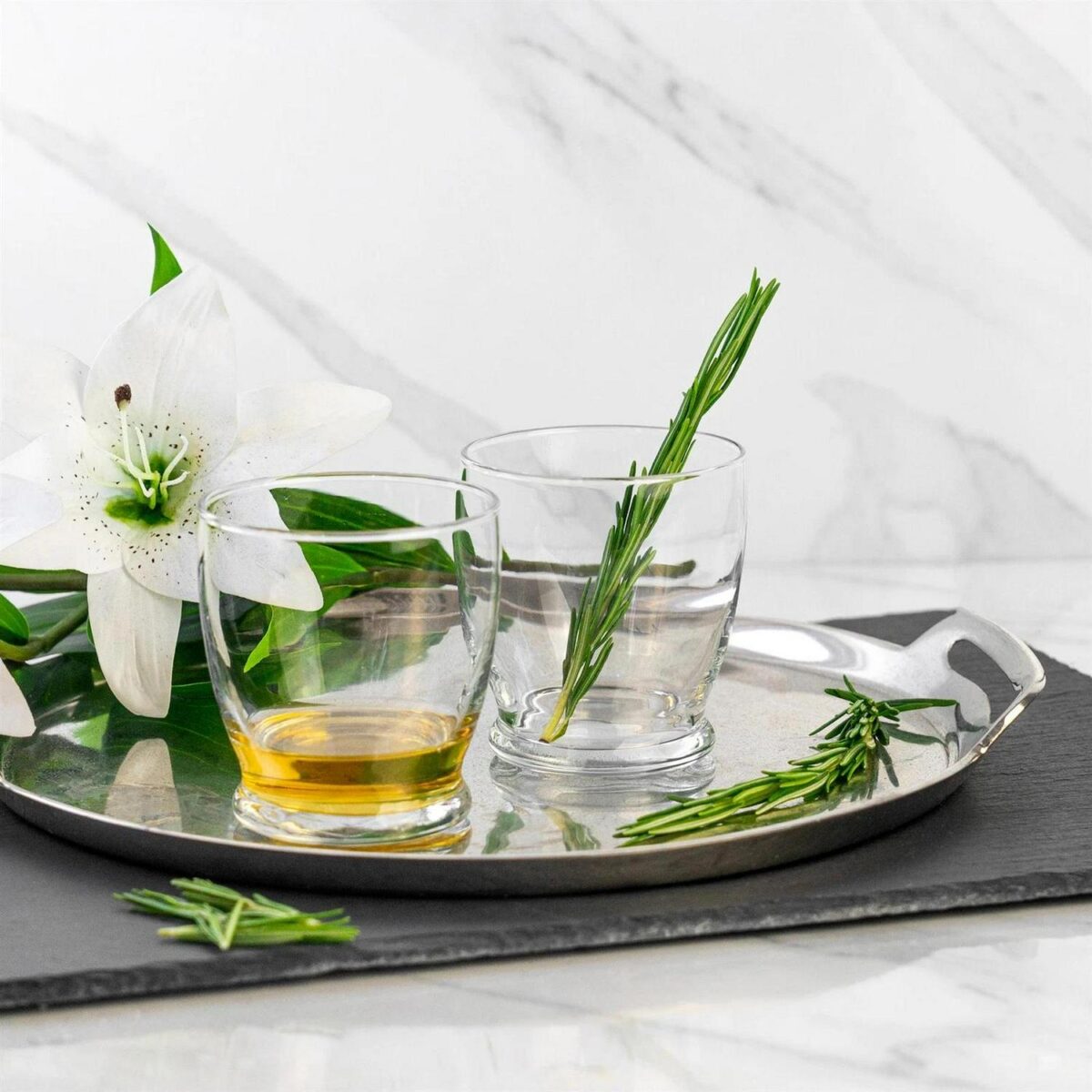 LAV 12x Roma Whisky Glasses Water Juice Cocktail Tumblers 295ml Clear - Image 5